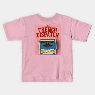 My French Connection Was Retro Typewriter Kids T-Shirt